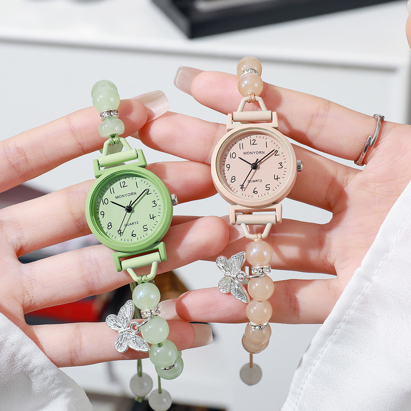 Jewelry Making Watches - Women's Watch Butterfly Beaded Student Style