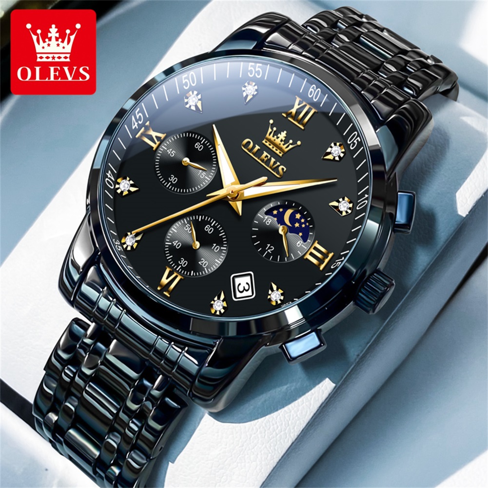 Jewelry Style Watches - OLEVS Popular men's watches stainless steel