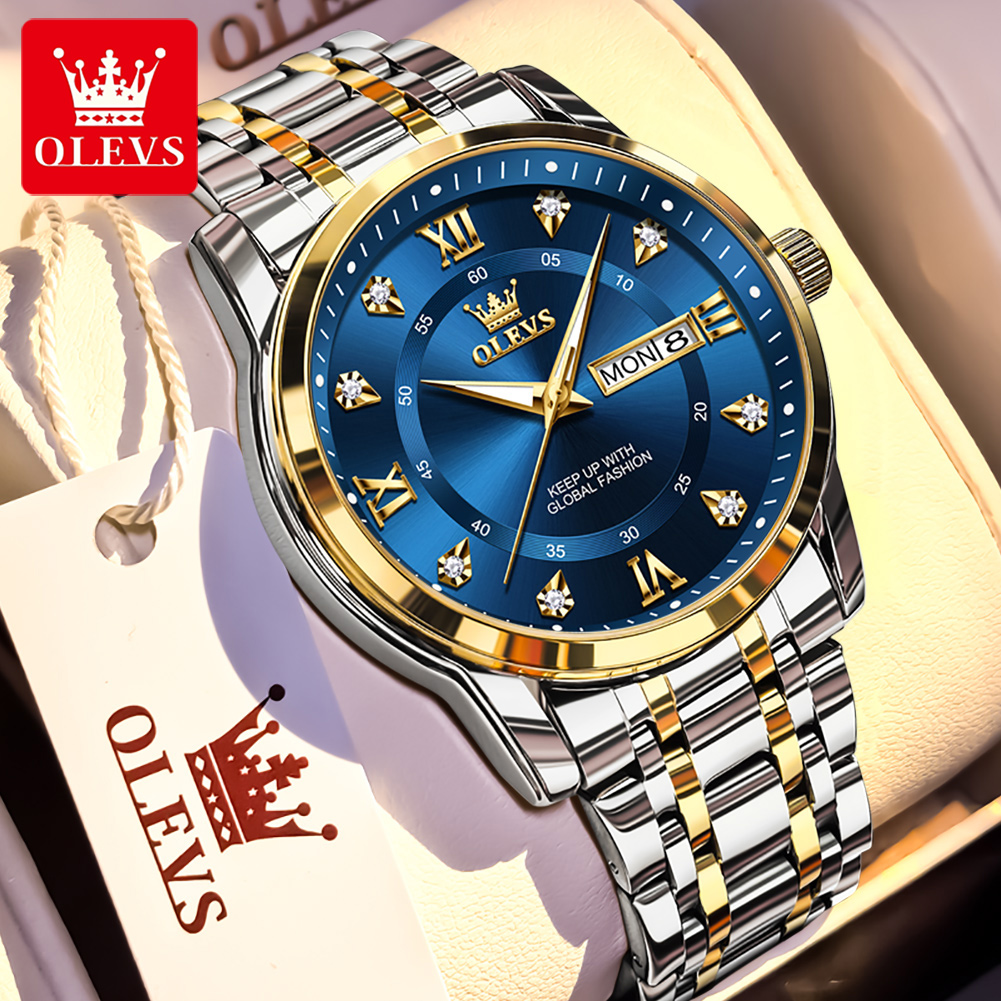 Jewelry Style Watches - OLEVS Brand Fashion men's watches stainless