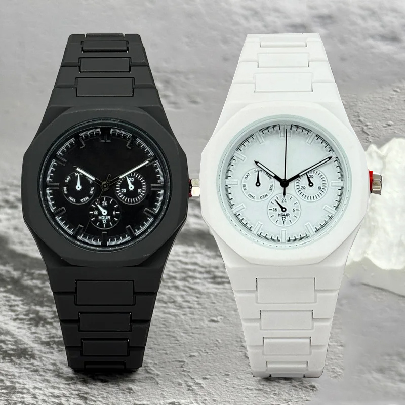 Jewelry Style Watches - Famous Brand Fake Three-Eyed Dial Men