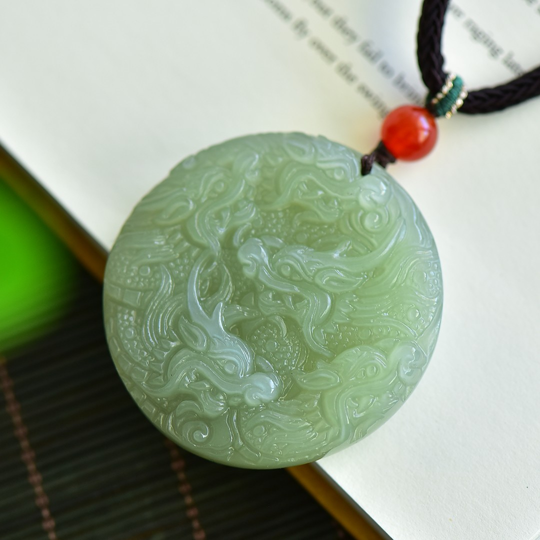 Genuine China Nephrite Stone C - Fine Jewelry & Watches Photos recension och pris