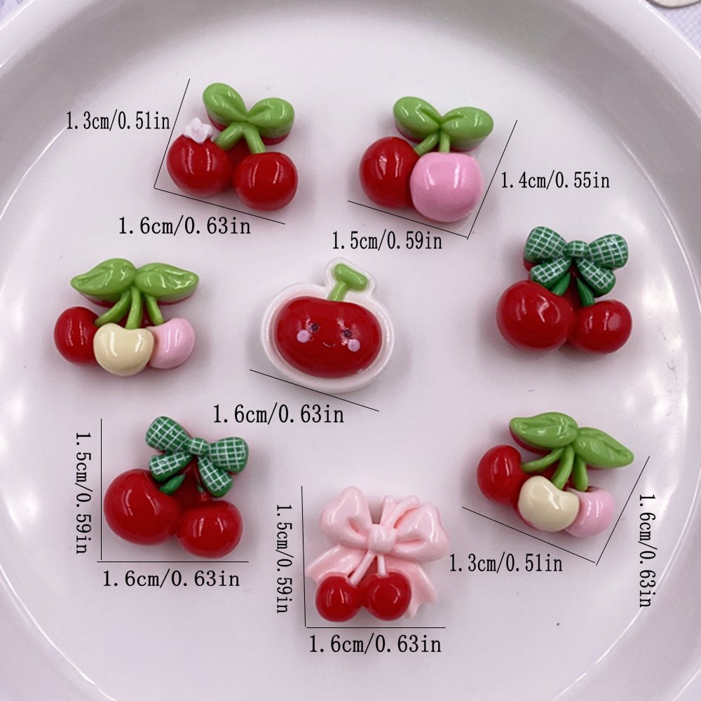 24pcs Colorful Kawaii Cartoon  - Paradise Jewelry & Watches Llc Miami recension och pris