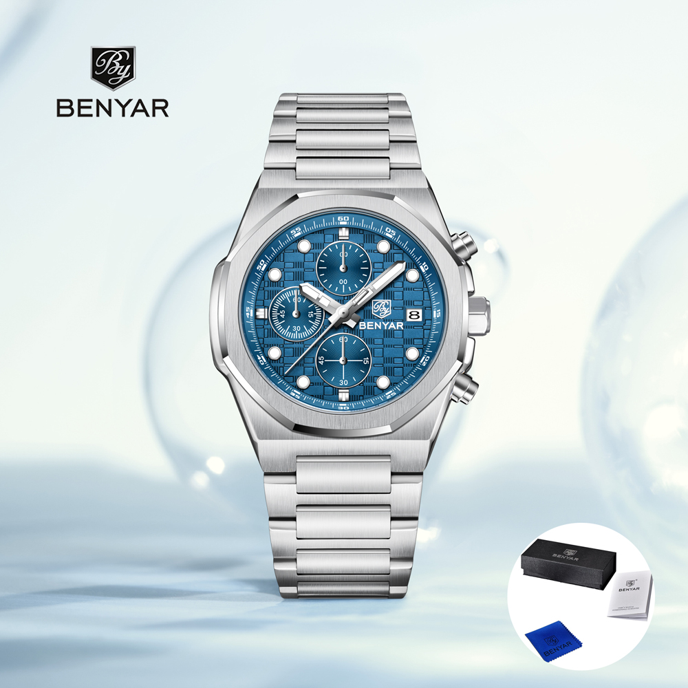 2025 New BENYAR Men's Watches  - Jewelry Style Watches recension och pris