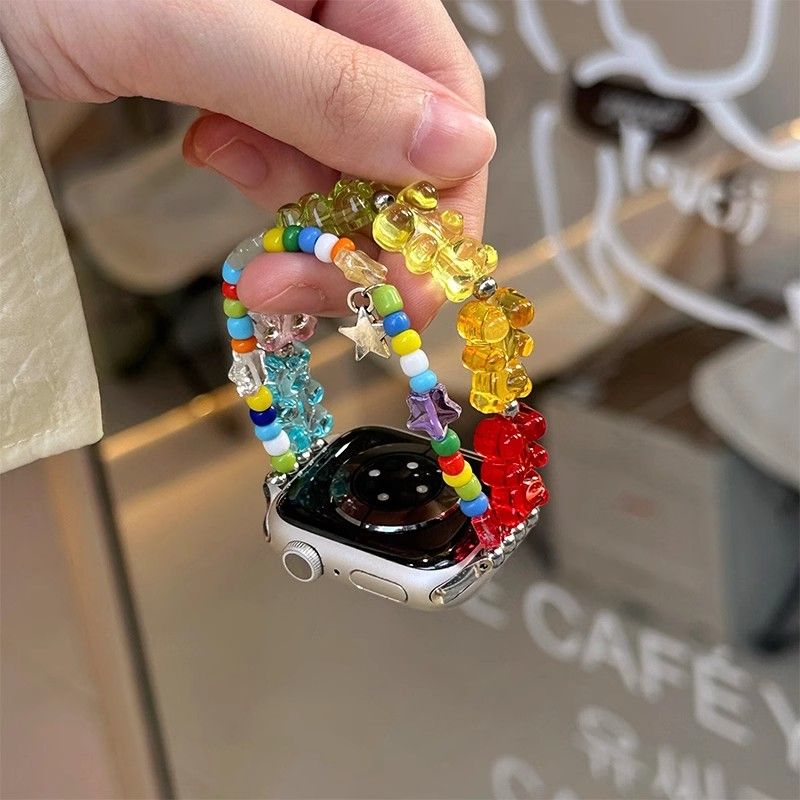 Bear gummy bead compatible wit - Jewelry Making Watches recension och pris