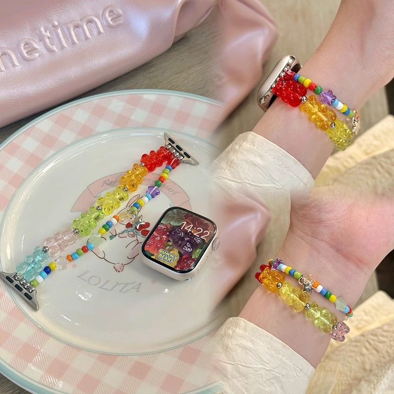 Bear gummy bead compatible wit - Jewelry Making Watches recension och pris