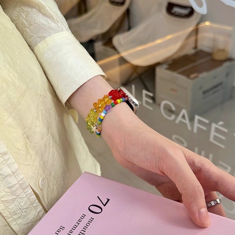 Bear gummy bead compatible wit - Jewelry Making Watches recension och pris
