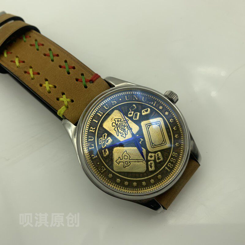 Independent watchmaker handmad - Leather Bracelet recension och pris