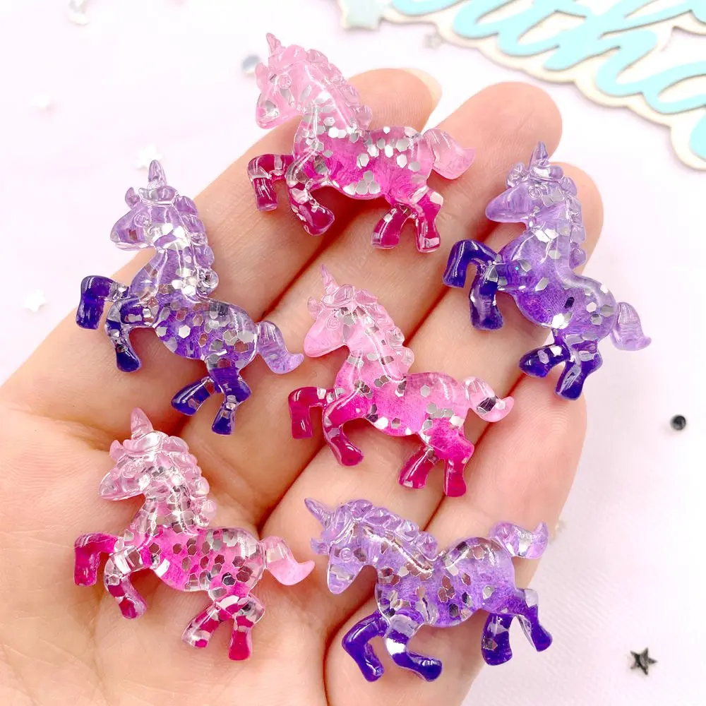 6PCS Colorful Resin Glitter 3D - Paradise Jewelry & Watches Llc Miami recension och pris
