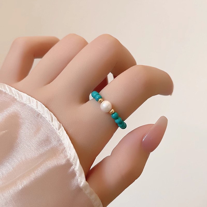 New Arrival Trendy Natural Fre - Turquoise Stone Ring recension och pris