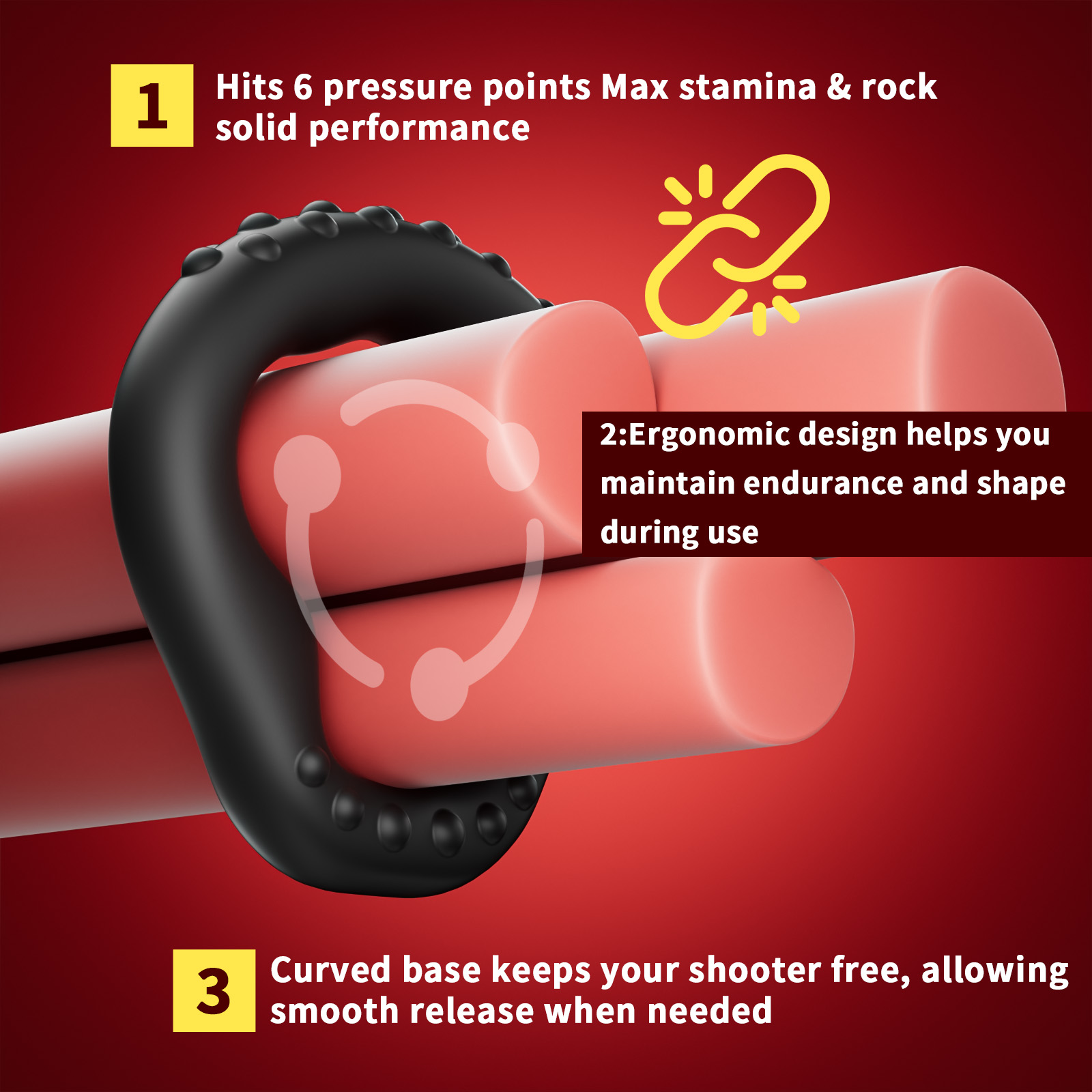 KUSHOR 8 PCS Silicone Penis Ri - Couple Ring Set recension och pris