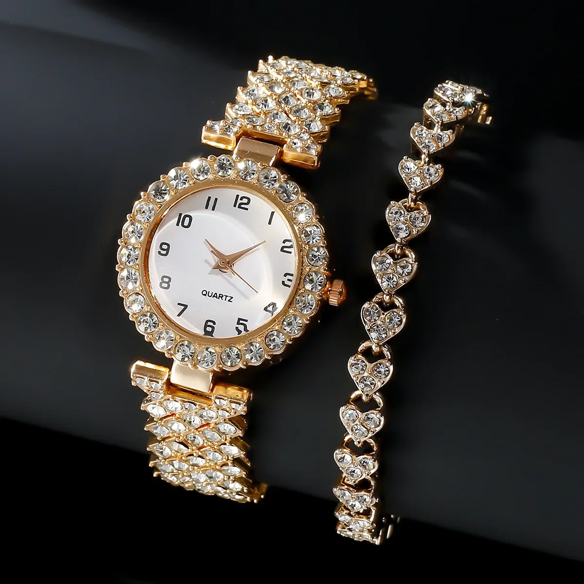 1pcs/2pcs Luxury Fashion Women - Jewelry Watches Women recension och pris