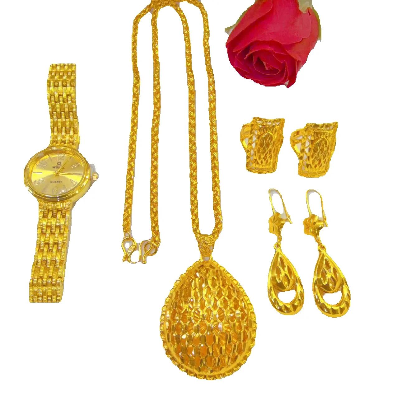 New Dubai Fashion High end 24K - Jewelry Watches Women recension och pris