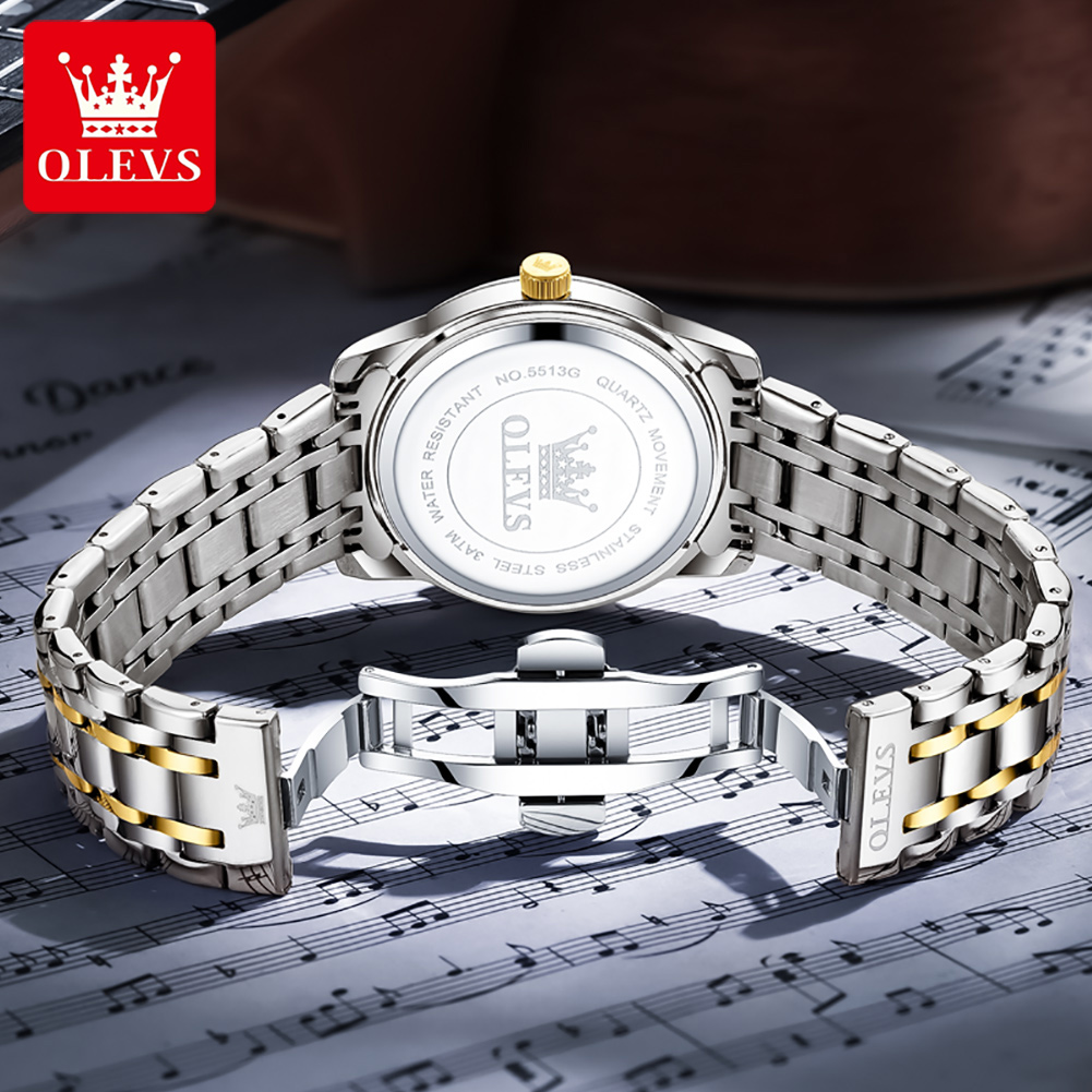 OLEVS Brand Fashion men's watc - Jewelry Style Watches recension och pris