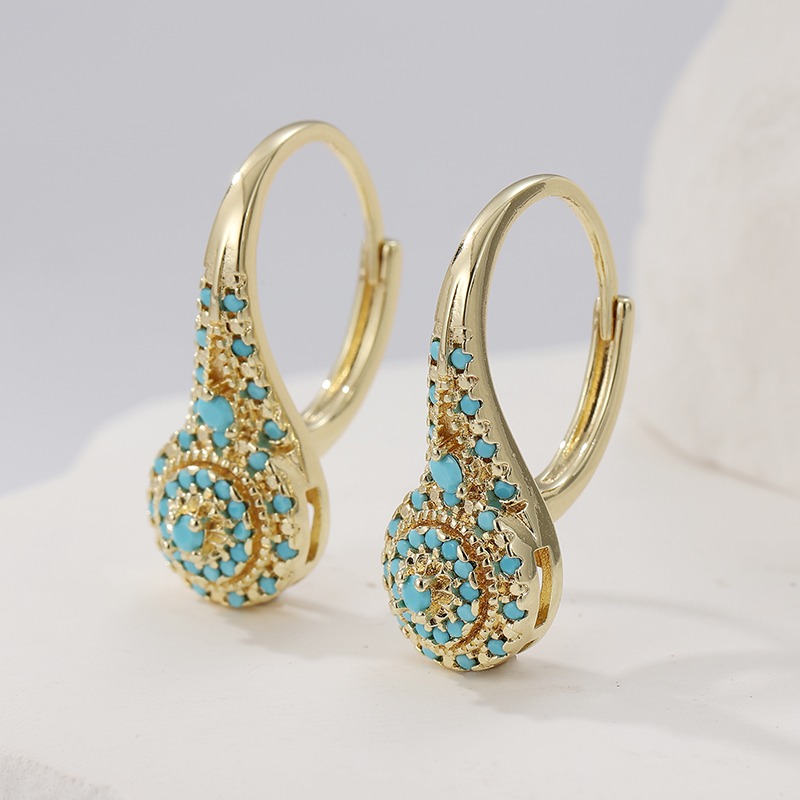 Elegant Fashion Synthetic Turq - Turquoise Stone Ring recension och pris