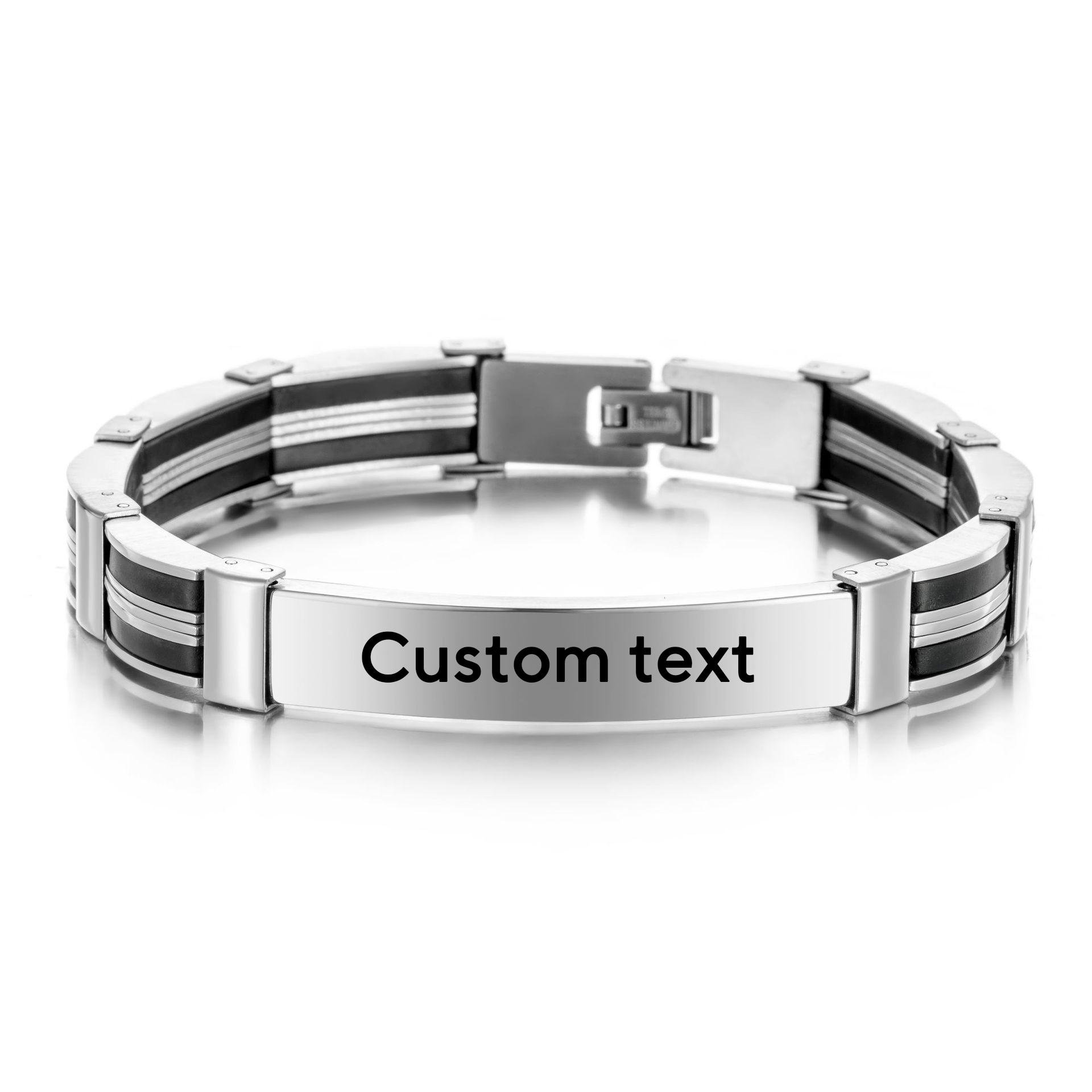 Punk Custom TEXT Name Men Stai - Jewelry Watches Women recension och pris
