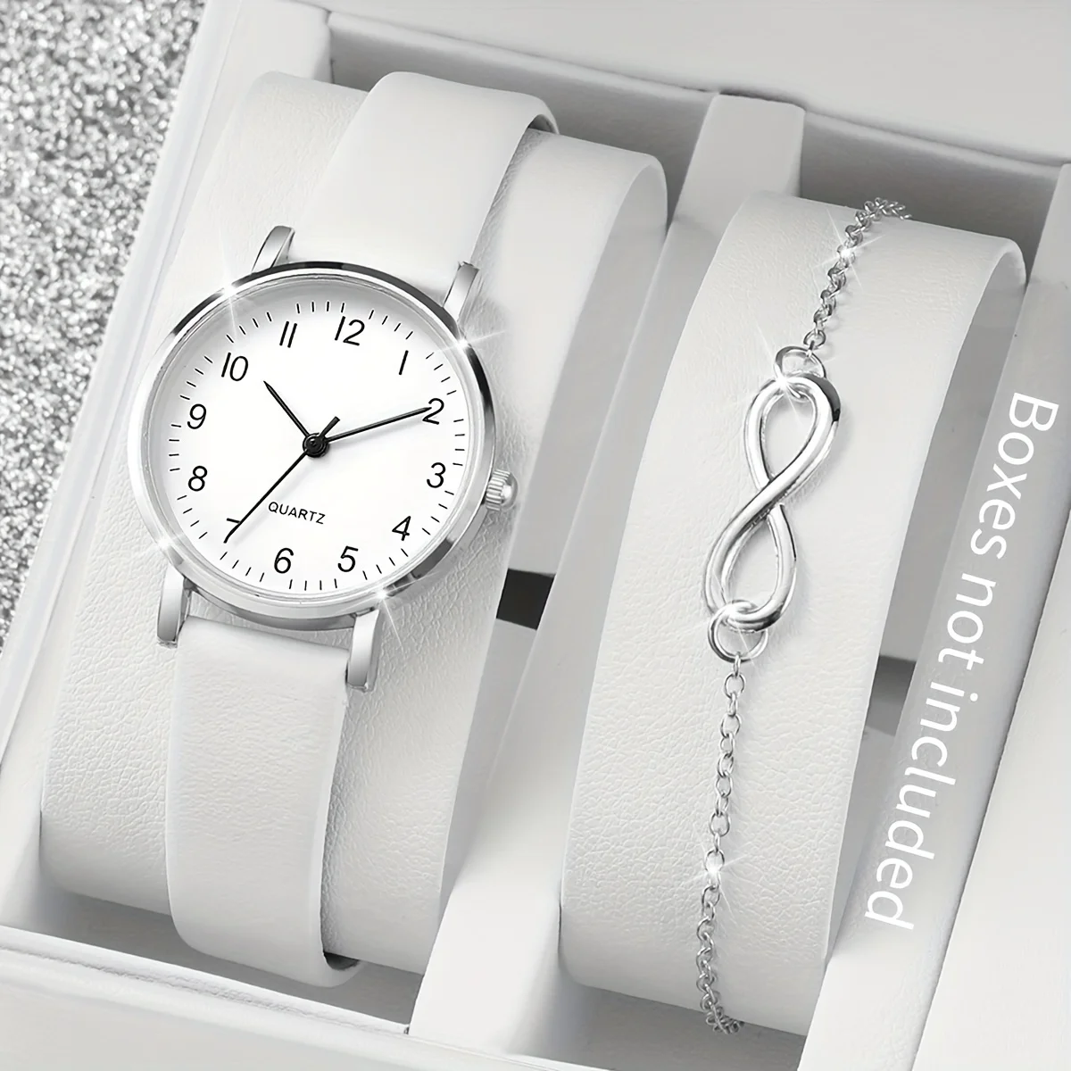2pcs/set Casual Fashion Quartz - Jewelry Watches Women recension och pris