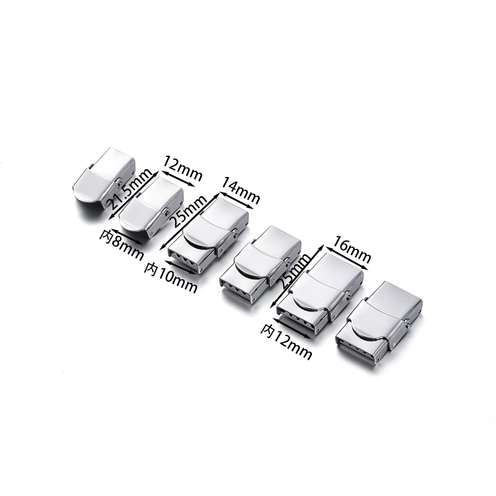 5pcs Stainless Steel Clasp For - Jewelry Making Watches recension och pris