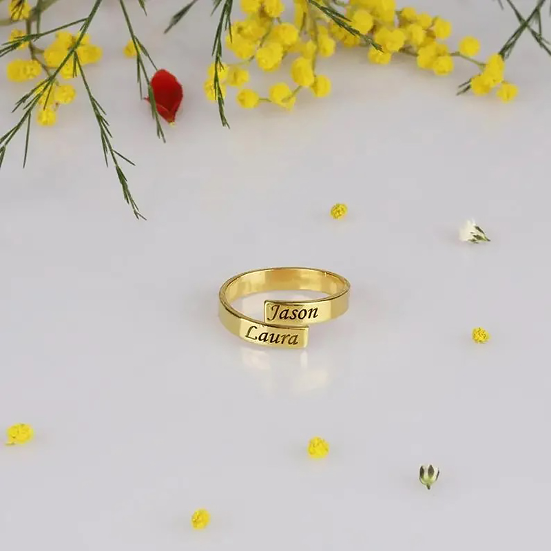 Stainless Steel Dating Ring Wo - Couple Ring Set recension och pris