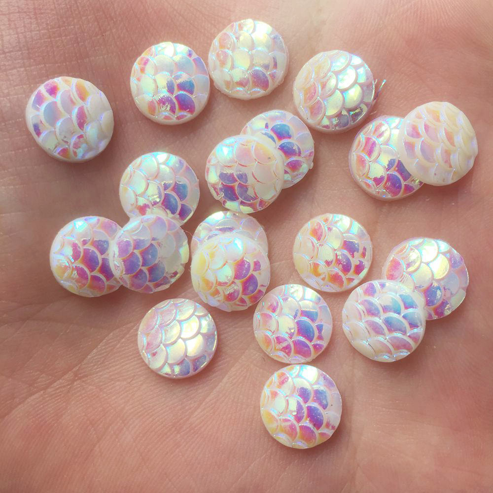 Shiny 100Pcs AB Resin 10mm Rou - Paradise Jewelry & Watches Llc Miami recension och pris