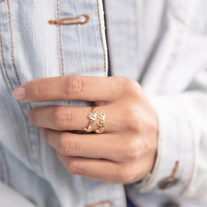 Family Rings for Men Women Cus - Couple Ring Set recension och pris